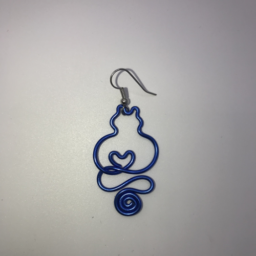 Orecchini In Argento 925 Per Bambini - Modelli: Gatto, Civetta, Delfino, Gecko, Pinguino, Scarabeo, Con Farfallina