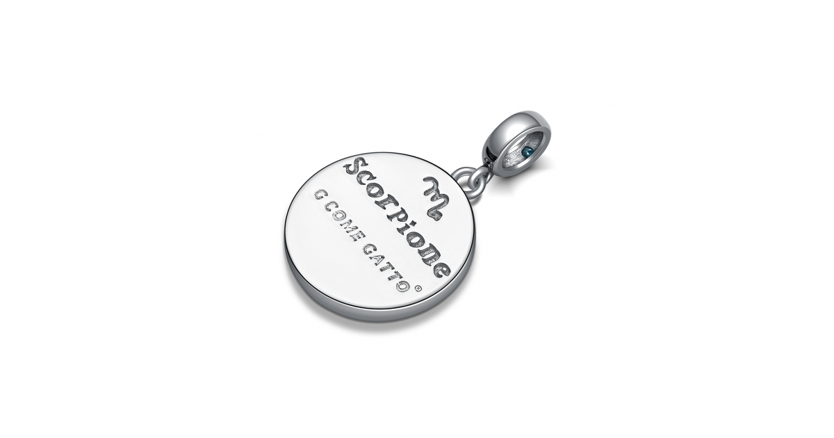 K01 Ciondolo Scorpione In Argento Sterling 925