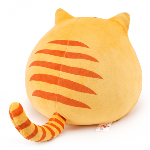 Mewaii Cuscino Gatto Occhi Arancioni Lungo Di Peluche 50CM - Morbido - Foto 4