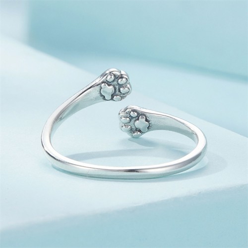 Chriscoco Anelli Donna Argento 925 Anello Regolabile Anello A Fascia Fidanzamento Fedine Per Donna 3MM - Foto 10